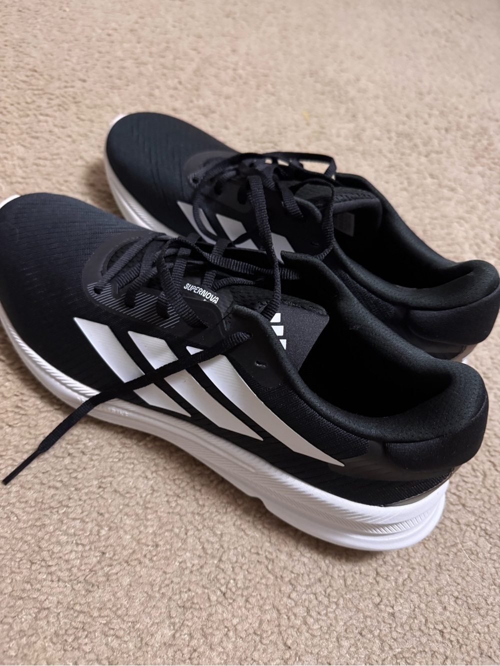 adidas Black and White SuperNova